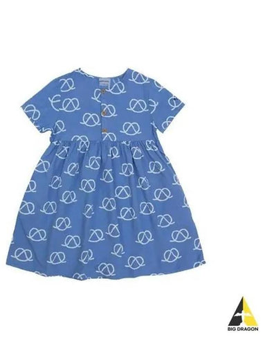 Kids printed dress blue 123AC130 - BOBO CHOSES - BALAAN 1