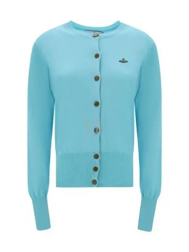 Bea Knit Cardigan Aqua - VIVIENNE WESTWOOD - BALAAN 2