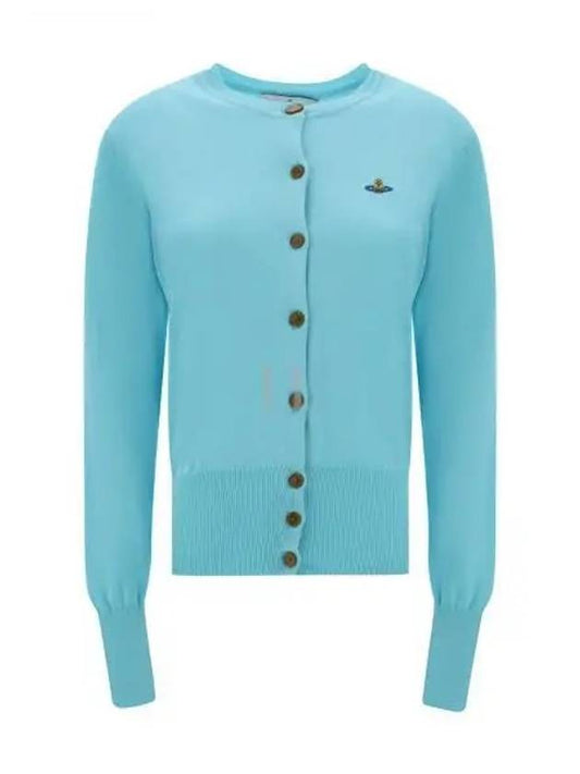 Bea Knit Cardigan Aqua - VIVIENNE WESTWOOD - BALAAN 2