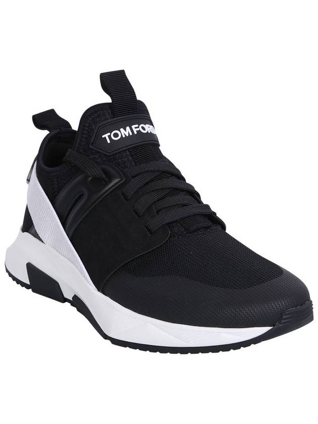 Jago Low-Top Sneakers Black - TOM FORD - BALAAN 3