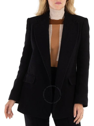 Chloe Ladies Black Single-Breasted Open-Front Blazer, Brand Size 40 (US Size 8) - CHLOE - BALAAN 1