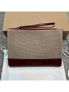 Sense Zipper Clutch Bag Beige Red - CHLOE - BALAAN 4