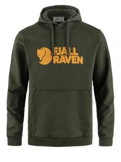 Men's Logo Hoodie Deep Forest - FJALL RAVEN - BALAAN 2