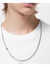 Monogram Row Necklace Silver - LOUIS VUITTON - BALAAN 2