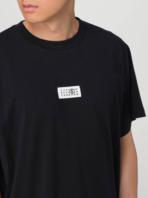 T-shirt con mini logo Mm6 Maison Margiela - MAISON MARGIELA - BALAAN 5