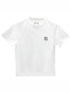 Men's Back Logo Cotton Short Sleeve T-Shirt White - WOOYOUNGMI - BALAAN 2