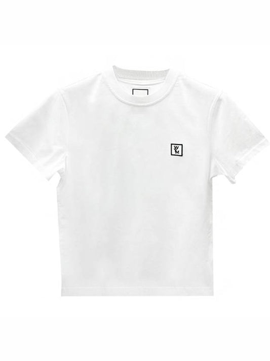 Wooyoungmi Men'S Back Logo Cotton Short Sleeve T-Shirt White - WOOYOUNGMI - BALAAN 2