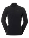 Men's UA Storm Windstrike Half Zip Long Sleeve T-Shirt Black - UNDER ARMOUR - BALAAN 2