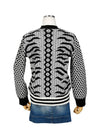 2TO555 830 99 WOOL material black white sweatshirt - KENZO - BALAAN 3