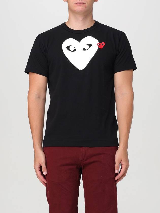 T-shirt con logo Comme Des Garcons Play - COMME DES GARCONS PLAY - BALAAN 1