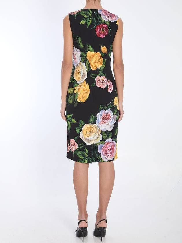 Floral print dress - DOLCE&GABBANA - BALAAN 4