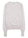 ORB Embroid Logo Knit Top Cream - VIVIENNE WESTWOOD - BALAAN 3