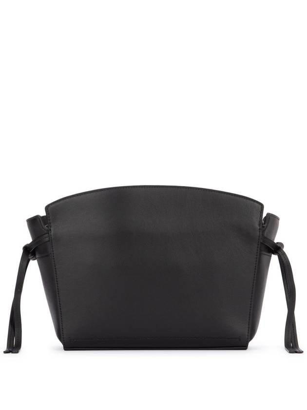 Micro Classic Grain Clovelly Cross Bag Black - MULBERRY - BALAAN 3