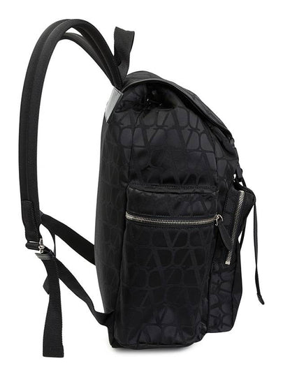 Toile Econography Men's Backpack B0C47CSH 0NO - VALENTINO - BALAAN 2