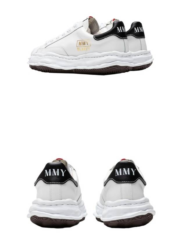 Blakey Logo OG Sole Low Top Sneakers White - MAISON MIHARA YASUHIRO - BALAAN 6