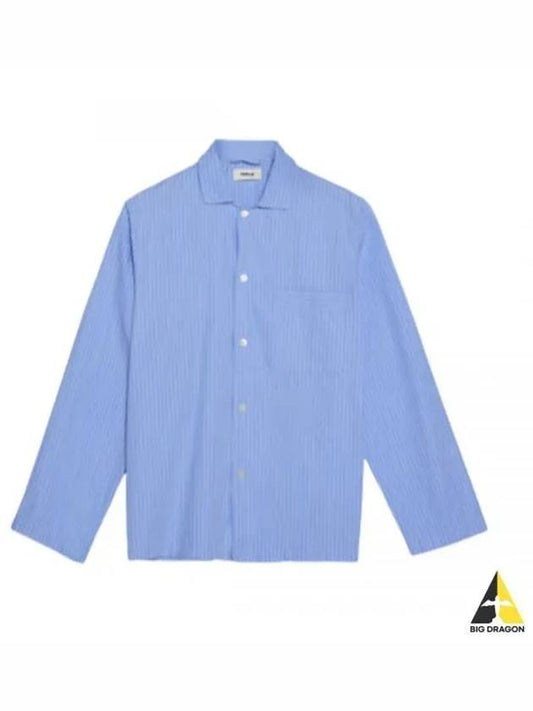 poplin long-sleeved shirt pinstripe - TEKLA - BALAAN 2