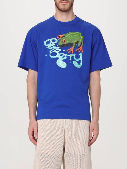 Frog crew neck cotton T-shirt - BURBERRY - BALAAN 2