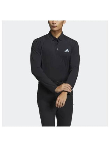 adidas GOLF Aero Ready Lightweight Long Sleeve Polo Shirt HT0061 - ADIDAS GOLF - BALAAN 1