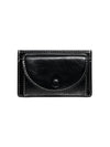 Slim Pocket Mini Coin Card Wallet Black - LE MASQUE - BALAAN 1