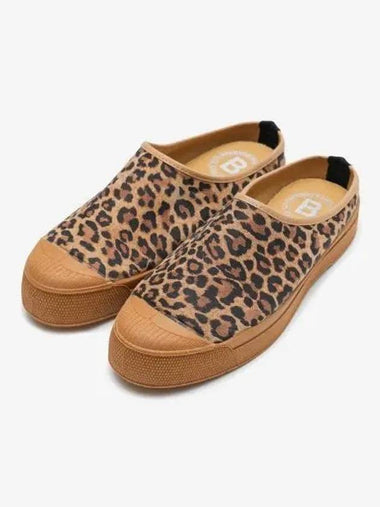 LIMITED MULE LEATHER LEOPARD - BENSIMON - BALAAN 1