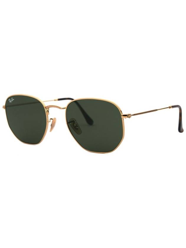 Ray Ban RB3548N 001 54 Officially Imported Square Boeing Gold Metal Large Sunglasses - RAY-BAN - BALAAN 1