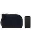 Gancini Leather Clutch Bag Black - SALVATORE FERRAGAMO - BALAAN 7