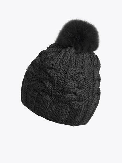 cable hat knit beanie - PARAJUMPERS - BALAAN 2