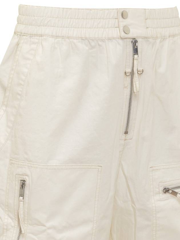 Short Pants SH0109HAB1I03H 23EC ECRU - ISABEL MARANT - BALAAN 5