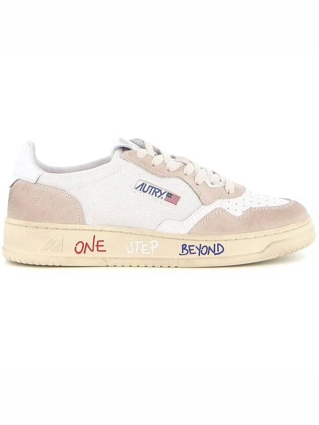 Medalist Low Top Sneakers White Beige - AUTRY - BALAAN 3