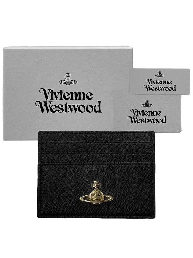 ORB Logo Cald Wallet Black - VIVIENNE WESTWOOD - BALAAN 8