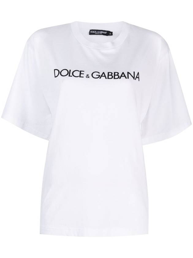 long sleeve t-shirt F8U10T G7H4PW0800 WHITE - DOLCE&GABBANA - BALAAN 2