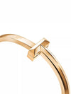 Tiffany T T1 Wide Hinged Bangle 18K Gold 68127092 - TIFFANY & CO. - BALAAN 3