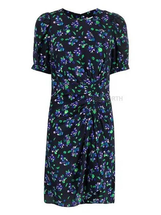 Women s WWDR01218 Flower Pattern Silk Dress Black 1060578 - ZADIG & VOLTAIRE - BALAAN 1