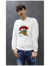 Men's Tiger Logo Knit TShirt - KENZO - BALAAN 5