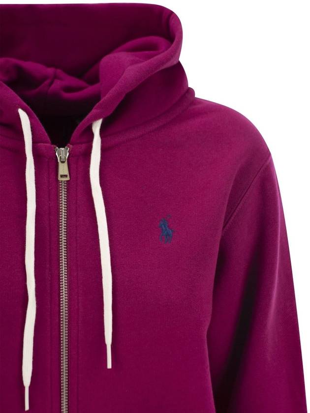 Hoodie with zip - POLO RALPH LAUREN - BALAAN 4