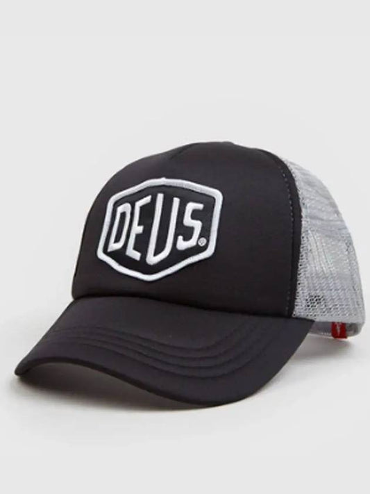 24SS Deus Men's Bayland Trucker Cap DMS07875 Blk Gry - DEUS EX MACHINA - BALAAN 1