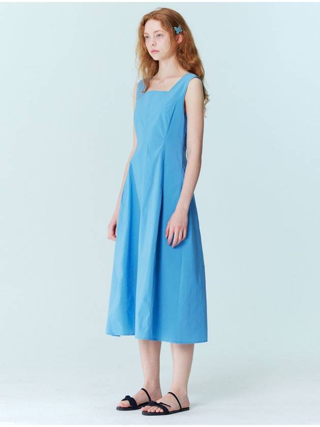 Sleeveless Back Ribbon Dress Blue - OPENING SUNSHINE - BALAAN 4