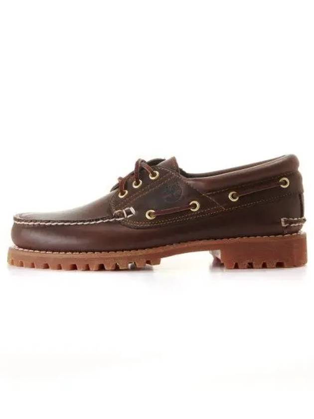 Men s Classic 3 Eye Boat Shoes Lug Outsole Brown 30003 214 - TIMBERLAND - BALAAN 1