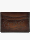 Bamboo Neo Scritto Leather Card Holder - BERLUTI - BALAAN 1