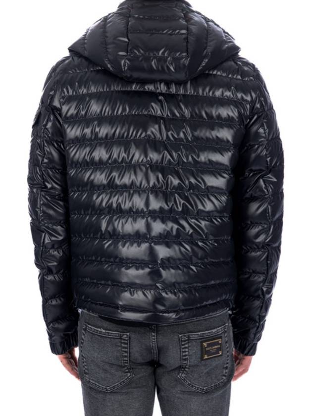 Lauros Short Down Jacket Black - MONCLER - BALAAN 5