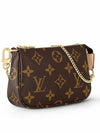 Monogram Mini Pochette Shoulder Bag Brown - LOUIS VUITTON - BALAAN 2