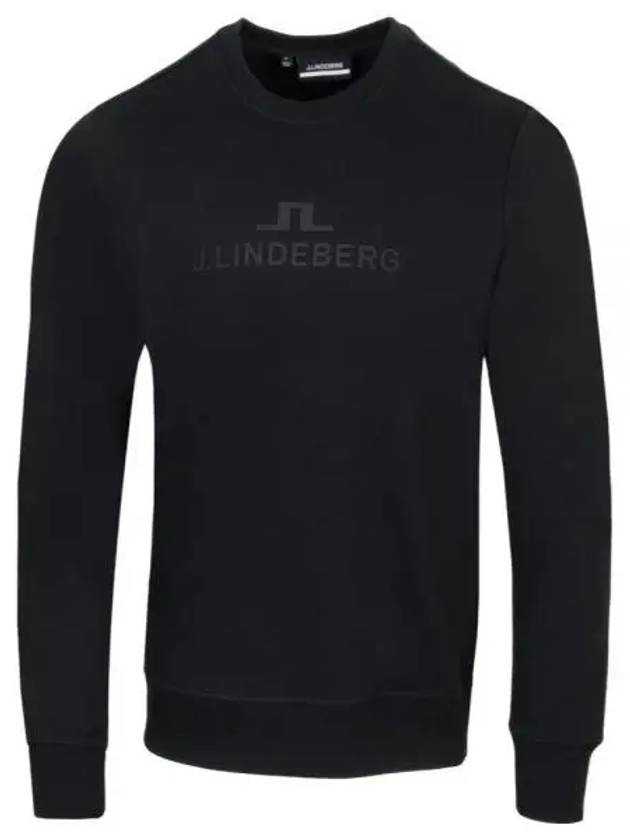 Alpha Crew Neck AMJS08922 9999 Men's Alpha Crew Neck - J.LINDEBERG - BALAAN 2