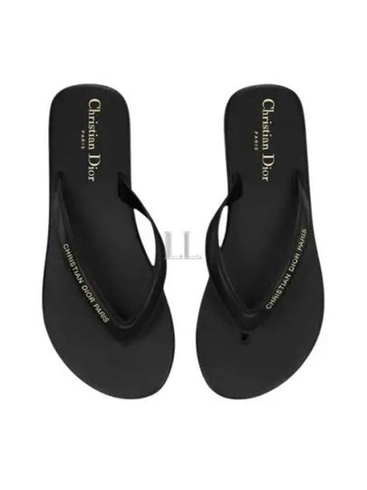 Sea Thong Sandals Black - DIOR - BALAAN 2