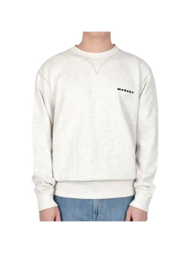 Mikis Embroidery Logo Sweatshirt Ecru - ISABEL MARANT - BALAAN 1