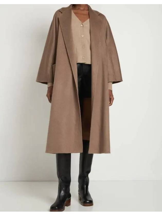 Ludmilla Belt Single Coat Brown - MAX MARA - BALAAN 2