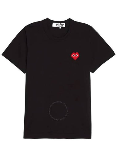 Cdg Play Invader Heart Pixel T-Shirt, Size Medium - COMME DES GARCONS PLAY - BALAAN 1