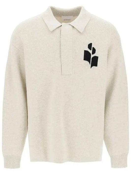 24 ss Organic Cotton Sweater WITH Embroidered Logo PU0425HAA1L03H02LY B0650981186 - ISABEL MARANT - BALAAN 2