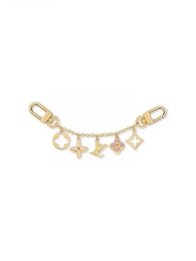 Fleur De Monogram Bag Charm Chain Gold - LOUIS VUITTON - BALAAN 2