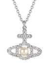 Olympia Pearl Pendant Necklace Silver - VIVIENNE WESTWOOD - BALAAN 2