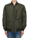 Garment Dyed Crinkle Reps Jacket Khaki - STONE ISLAND - BALAAN 2